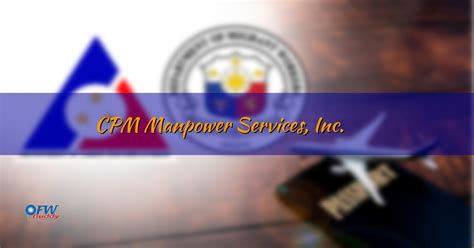 cj recruitment manpower services|CPM Manpower .